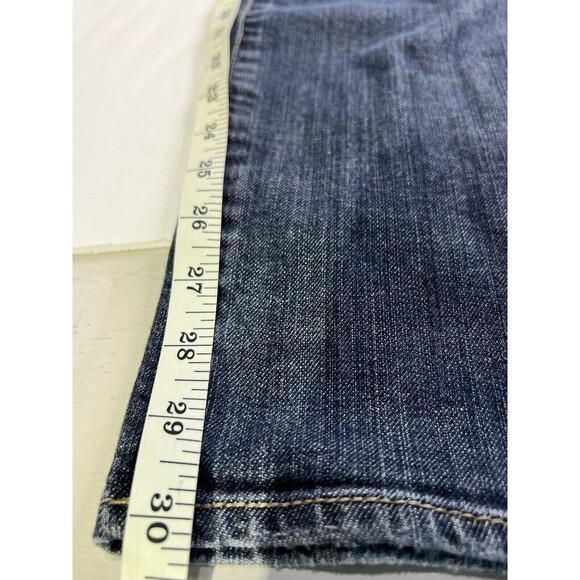 Kut From The Kloth Blue straight Bootcut Mid-Rise Casual Denim Dark Wash Size 10 - Picture 7 of 7